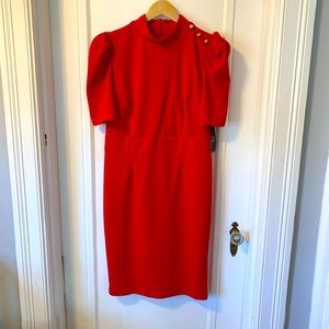 New York and company puff sleeve dress